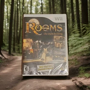 Rooms The Main Building Wii (Nintendo Wii 2010) New Sealed  - Picture 1 of 4