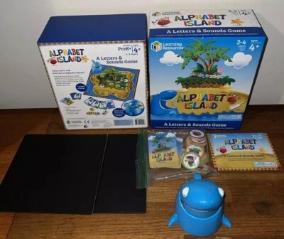 Learning Resources Alphabet Island Game Ages 4+ Ast 5022 COMPLETE! - Image 1 of 4