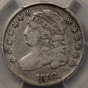 1832 Capped Bust Dime PCGS VF-20 - Picture 1 of 4