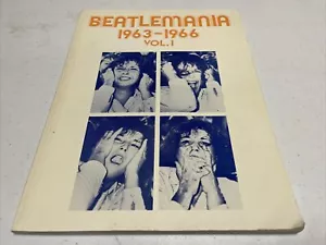BEATLEMANIA 1963-1966 VOL. I Piano Vocal Guitar Songbook 1986 Sheet Music - Picture 1 of 5