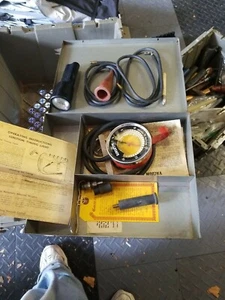 VINTAGE Auto Allstate Heavy Duty Vacuum Gauge and Timing Light In Original Boxes - Picture 1 of 6