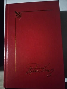 Stephen King 1st Edition Hardcover Red Leather Bound Insomnia 1994  - Bild 1 von 12