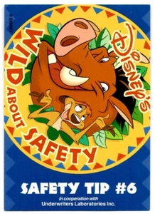 Walt Disney World Wild About Safety Blue #6 Let the Cubs Decide - Picture 1 of 2
