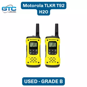 Motorola TLKR T92 H2O (Twin Pack) - USED - GRADE B - Picture 1 of 4