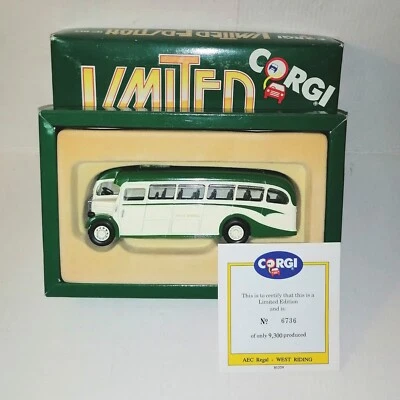CORGI 1/50 AEC REGAL WEST RIDING EDIZIONE LIMITATA REF.97185 - Immagine 1 di 2