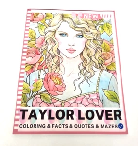 Taylor Swift Taylor Lover Coloring Book - Picture 1 of 6
