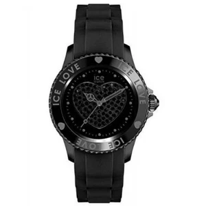 Ice Watch Unisex Ice Love Black Dial Black Silicone Watch  - Picture 1 of 5