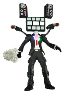 Skibidi Toilet Speaker Man Titan Figure 12" Skibidi Toilet Mexico Figure Nuovo Giocattolo - Foto 1 di 13