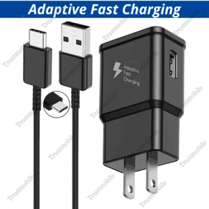 For Samsung Galaxy Adaptive Fast Charger Kit with USB C/ Type C Cable Wall Block - Picture 1 of 14