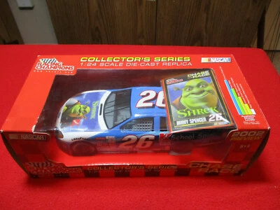 Racing Champions Chase the Race Jimmy Spencer #26 Nascar Die Cast 1/24 Shrek  Foto 1 de 4