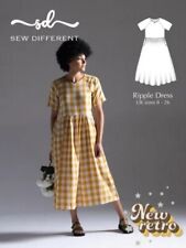 Sew Different Sewing Pattern Ripple Dress Dresses UK Sizes: 8 - 26