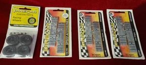 Boy Scouts Pine Car Derby Accessory Lot Weights P352 & Wheels P347 Pinewood BSA - Picture 1 of 10