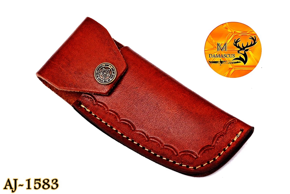 Funda De Vino De Cuero Hecha A Mano Productos De Cuero Premium