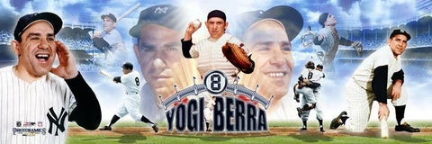 Yogi Berra New York Yankees Photoramic #2017 Cover