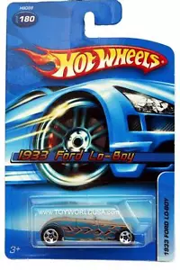 2005 Hot Wheels #180 Edizione Mainline 1933 Ford Lo-Boy Tan - Foto 1 di 1