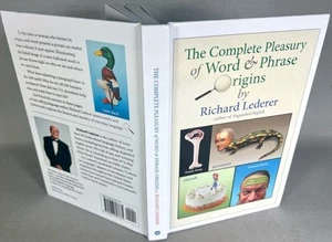 Richard Lederer: Complete Pleasury of Word & Phrase Origins, SIGNED fine copy - Picture 1 of 1