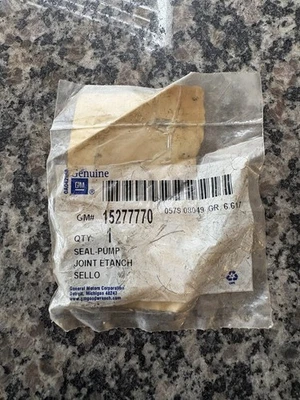 Sello de bomba de dirección asistida genuino GM 1997-2016 Chevrolet GMC Cadillac LT 15277770 Foto 1 de 4
