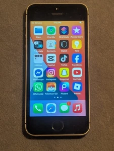 iPhone SE 1st Gen (2016) AT&T with Tiktok Snapchat Roblox Pokemon Go - Picture 1 of 11