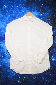 Todd Snyder Shirt Mens 15.5 34/35 White Dress Button Front Long Sleeve Spread - Picture 1 of 9