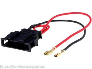 VW Volkswagen Skoda Seat Pair Of Car Radio Oem Speaker Adaptors Wiring Connector - Picture 1 of 1