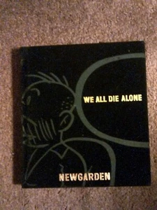 WE ALL DIE ALONE- Mark Newgarden (RAW*BLAB*BAD NEWS) '05 1st HC Edition*RARE+OOP - Picture 1 of 2