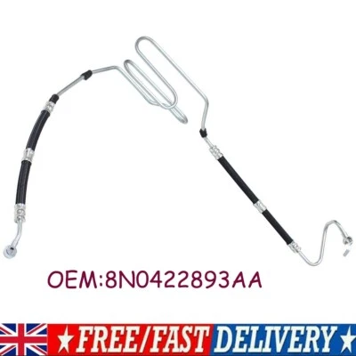High Pressure Power Steering Pipe for Audi TT 1998-2004 S3 00-03 8N0422893AA - Image 1 of 4