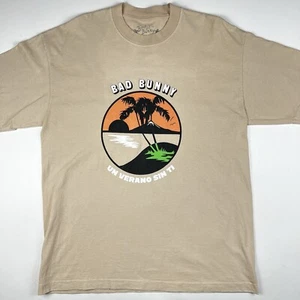 Authentic Bad Bunny Un Verano Sin Ti Merch T-Shirt Large - Picture 1 of 9