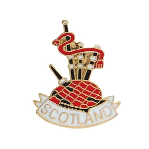 Schottland Dudelsack Pin Anstecker - Bild 1 von 3