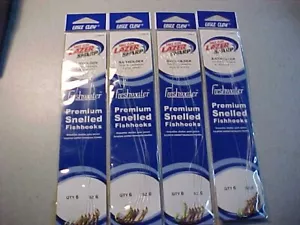 24 NUOVI GANCI SNELLED TAGLIA 6 ORO ROSSO VERDE AQUILA BAITHOLDER L139A-6 - Foto 1 di 6