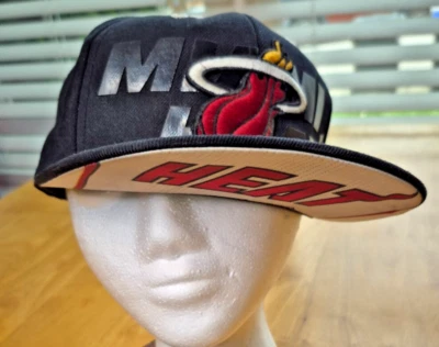 Adidas Miami Heat NBA Official Draft Day Snapback Cap - Basketball - Image 1 of 4