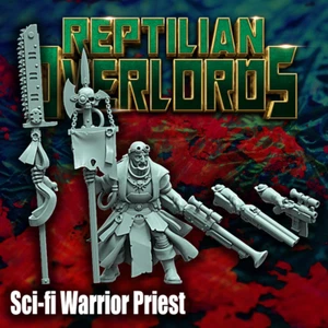 Reptilian Overlords Sci-fi Warrior Priest - Picture 1 of 1