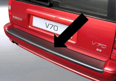 Ladekantenschutz schwarz für Volvo V70 I Kombi mit Lackstoßstange 11.1996-5.2000 - Imagen 1 de 2