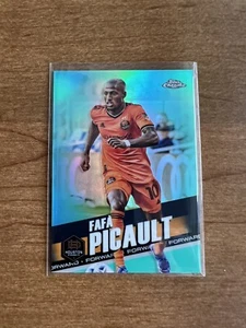 2022 Topps Chrome MLS Aqua Refractor #136 Fafa Picault Houston 126/299 Soccer - Picture 1 of 2