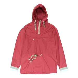Vintage Woolrich Anorak Windbreaker Light Jacket Size Large Red - Picture 1 of 3