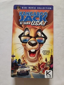 KANGAROO JACK G'DAY U.S.A VHS Tape, COMPLETE/TESTED SEE PHOTOS (VHS57) - Picture 1 of 4
