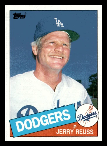 Jerry Reuss Pitcher 1985 Topps #680 Dodgers de Los Ángeles envío gratuito Foto 1 de 1