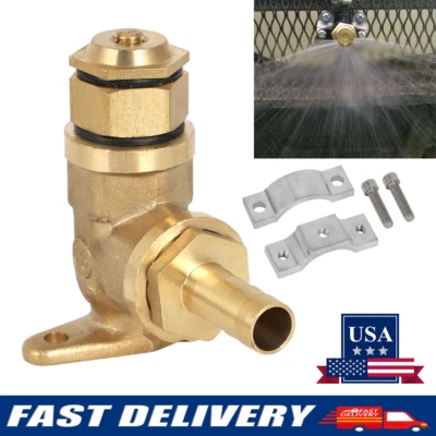 MOTIVEMYSTIQUE For ATV Spot Sprayer Up to 31FT Connect 3/8"or 1/2" Hose Boomless Sprayer Nozzle