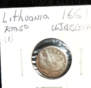 Litauen 1661 Ujazdow Schilling KM 50 (1) - Bild 1 von 4