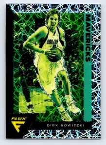 2020 21 Panini Flux DIRK NOWITZKI Laser Prizm #191 - Picture 1 of 2