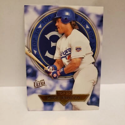 1997 Fleer Ultra Mike Piazza Top 30 #6 - Image 1 of 2