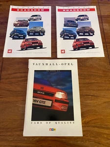 Vauxhall Range Brochure Collection 1988 to 1989, Job Lot, UK Issues - 3 items 13 - Picture 1 of 1
