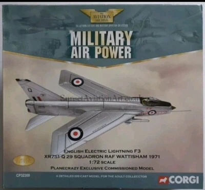 Corgi Aviation English Electric Lightning F3 29 Squadron RAF Wattisham CP32309 - Image 1 of 4