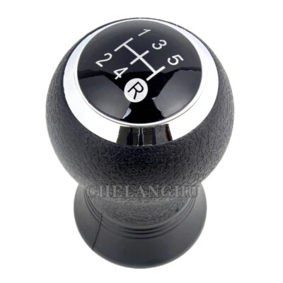 For Toyota Yaris XP90 2005 2006 2007-2017 5 Speed Leather Gear Shift Stick Knob - Imagem 1 de 4