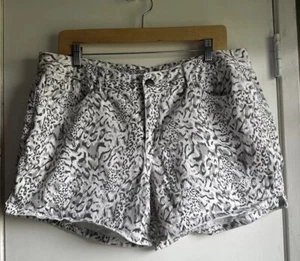 Pantalones Cortos Denim Inc Talla 14 Mujer Leopardo Estampado Animal - Imagen 1 de 10