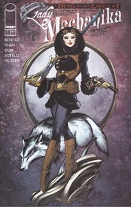 LADY MECHANIKA EL DIABLO EN EL LAGO #1 PORTADA A JOE BENITEZ EN ESTADO BASTANTE BUENO/CASI NUEVO IMAGEN HOHC - Imagen 1 de 1