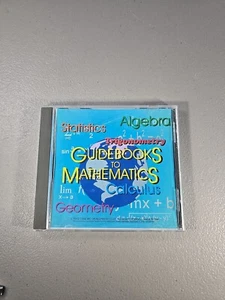 Guidebooks to Mathematics CD-ROM 1993 Interactive Multimedia Pursuits Vintage - Picture 1 of 4