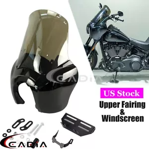 For Harley Low Rider S FXLRS 2018-2024 Club Style Front Fairing W/ Windshield - Imagen 1 de 10