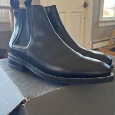 Thursday Boot Company Duke Chelsea Boot Black Leather Men's 10