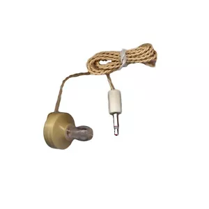 Radio de cristal con oreja piezoeléctrica de alta impedancia 3,5 mm 1/8 pulgadas mini auricular - Imagen 1 de 3