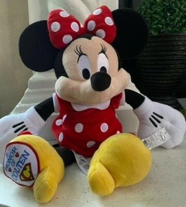 Disney Minnie Mouse 18in Plush With In Honor Of Colton Patch Disney Store NWT - Picture 1 of 6